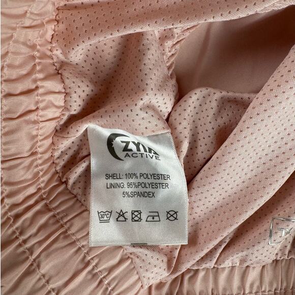 Zyia Active Bomber Shorts Running Active Athleisure Blush Pink Size XL - Picture 7 of 10